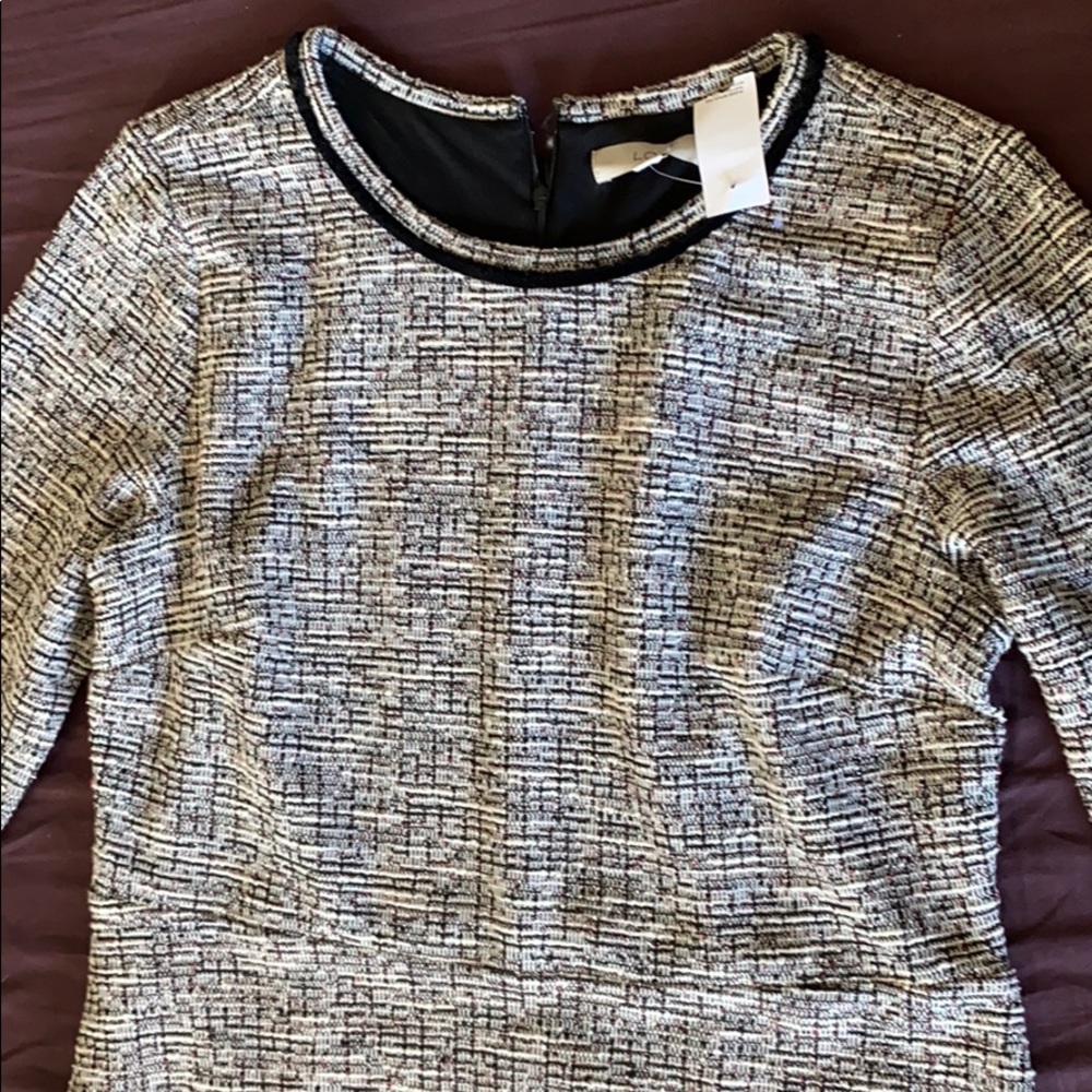 Tweed loft business dress